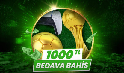 E-FUTBOLDAN HAFTALIK 1.000 TL BEDAVA BAHİS